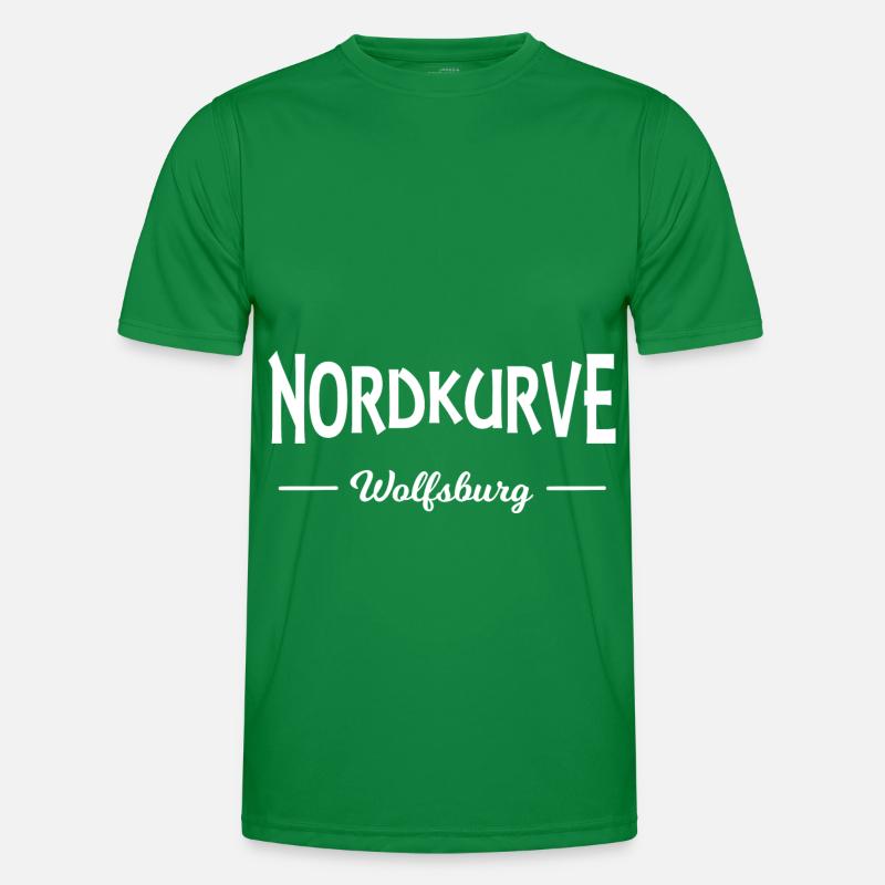 Courbe nord de Wolfsburg T-shirt sport Homme