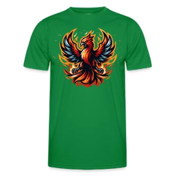 Phénix - T-shirt sport Homme - vert - Devant - AI Model Male 178 dark (178cm)