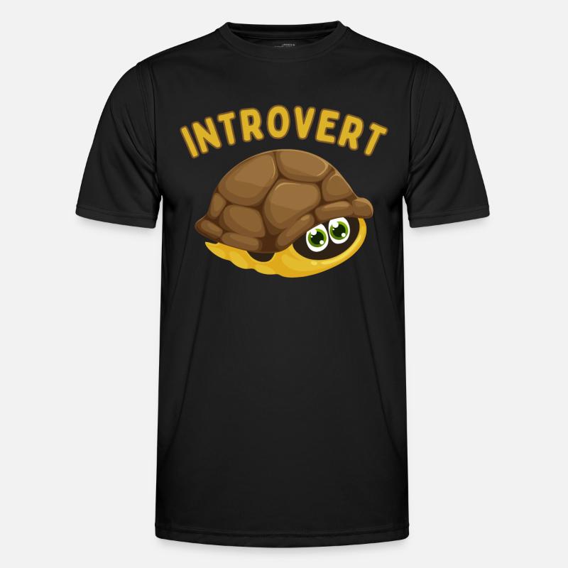 Introvert - Men's Functional T-Shirt - black