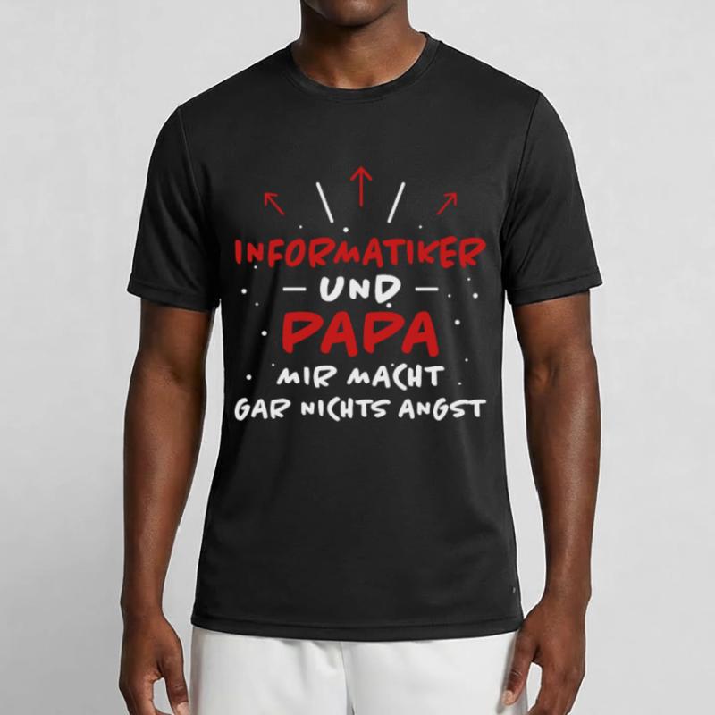 Informatiker Spruch Lustige Programmierer Geschenk Männer Funktions-T-Shirt