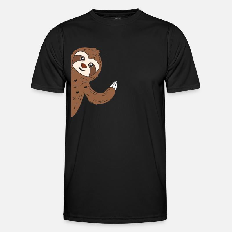 Sloth sloth - Men's Functional T-Shirt - black