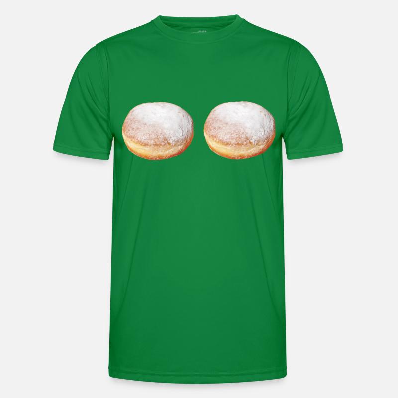 Poitrine de beignet - costume de carnaval drôle Berliner T-shirt sport Homme