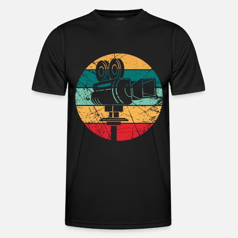 Kameramann Geschenk Männer Funktions-T-Shirt