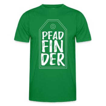 Pfadfinder - Männer Funktions-T-Shirt - Kelly Green - Vorne - AI Model Male 178 dark (178cm)