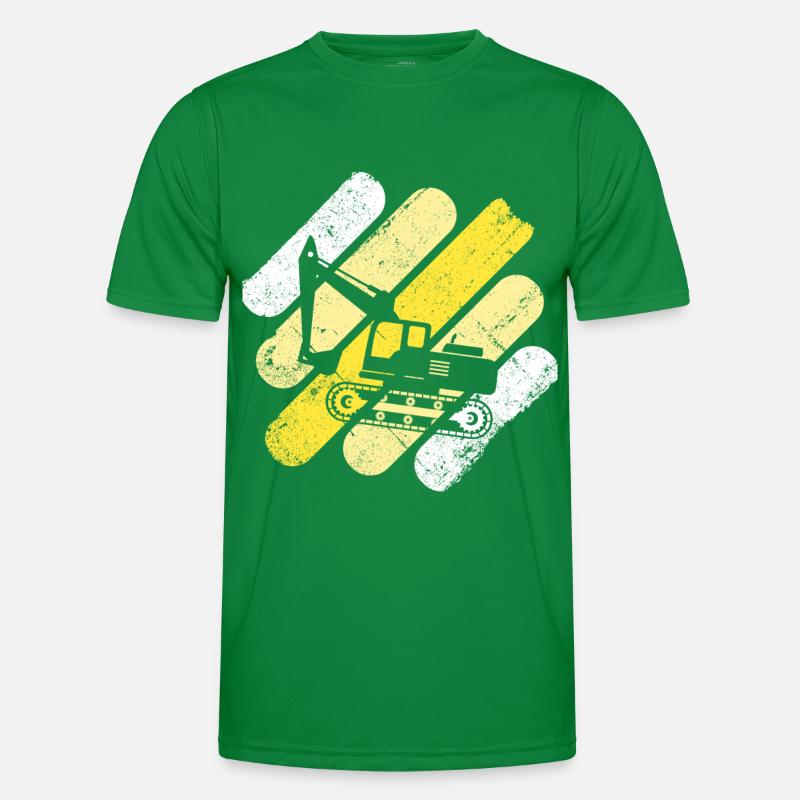 Excavator Men's Functional T-Shirt