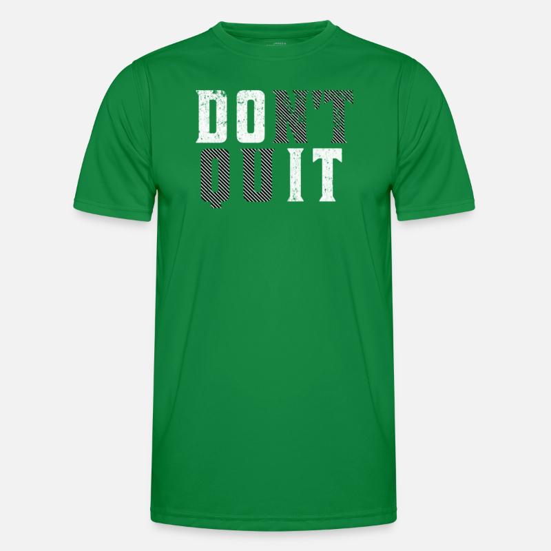 Do It Motivation Perseverance Positive Inspiration Men's Functional T-Shirt