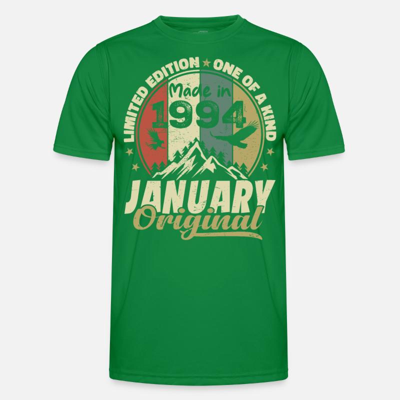 Geburtstag Januar 1994 - Original Januar 1994 Männer Funktions-T-Shirt