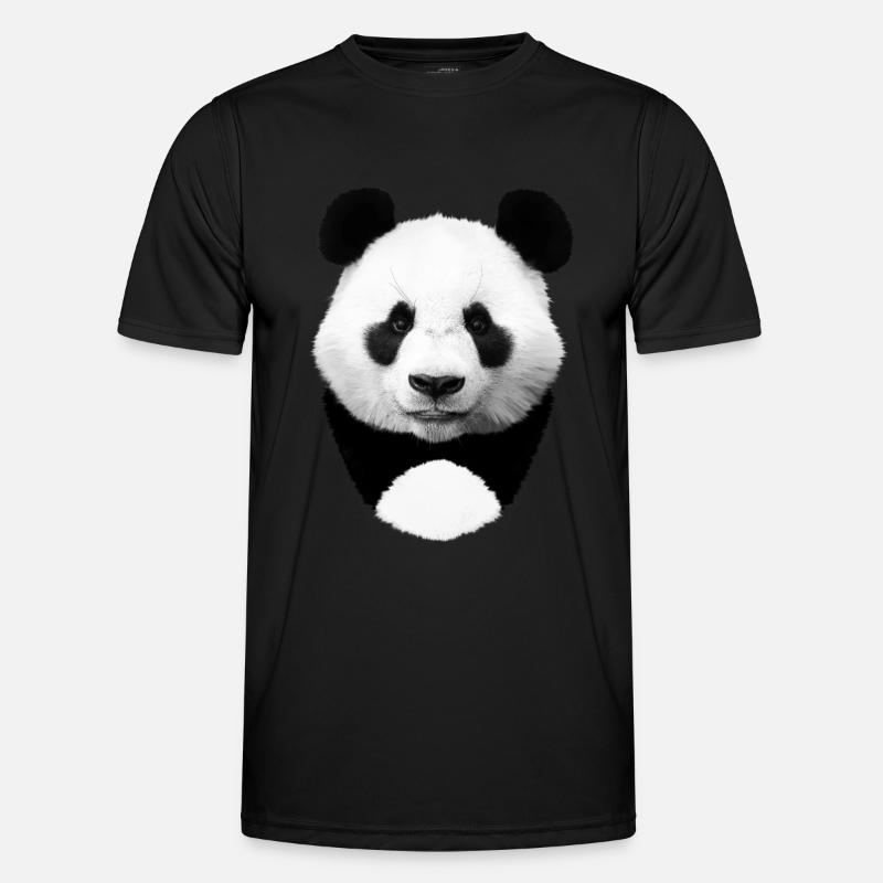Panda Männer Funktions-T-Shirt