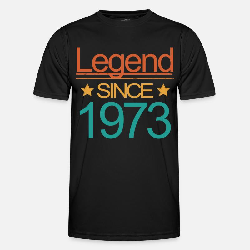 Geburtstag Geschenkidee - Legend Since 1973 Männer Funktions-T-Shirt