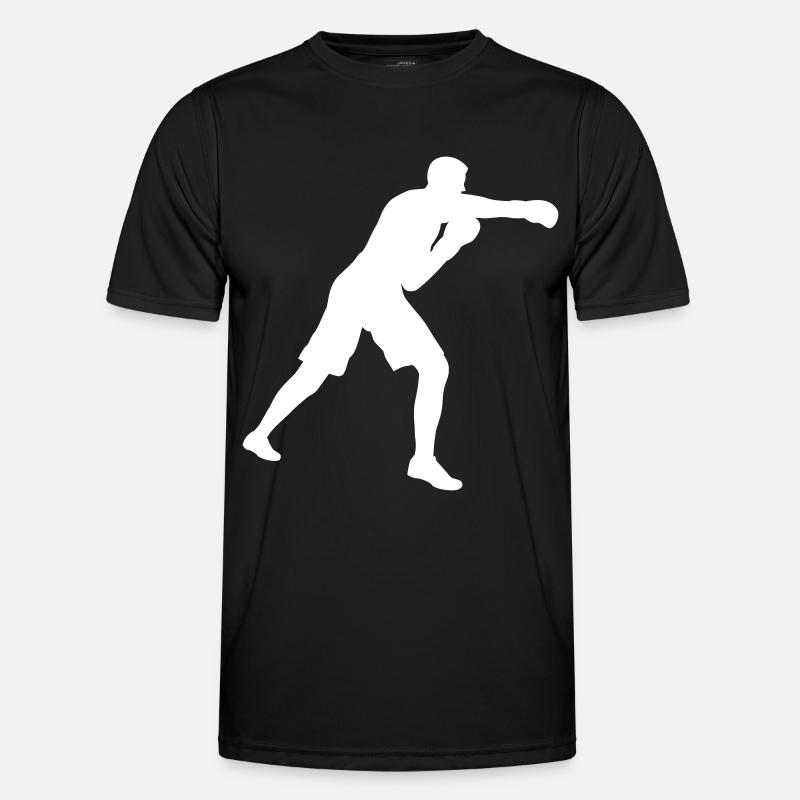Boxe Design Cadeau Idée Boxer - T-shirt sport Homme - noir