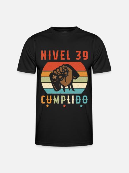 Niveau 39 complete - T-shirt sport Homme - noir