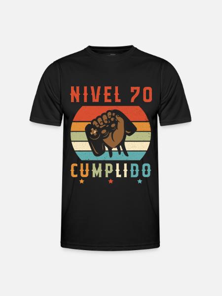 Niveau 70 Complete - T-shirt sport Homme - noir