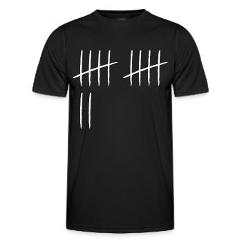 12. Geburtstagsfeier Lustiger 12 Jahre alter Geburtstag - Männer Funktions-T-Shirt - Schwarz - Vorne - AI Model Male 178 dark (178cm)