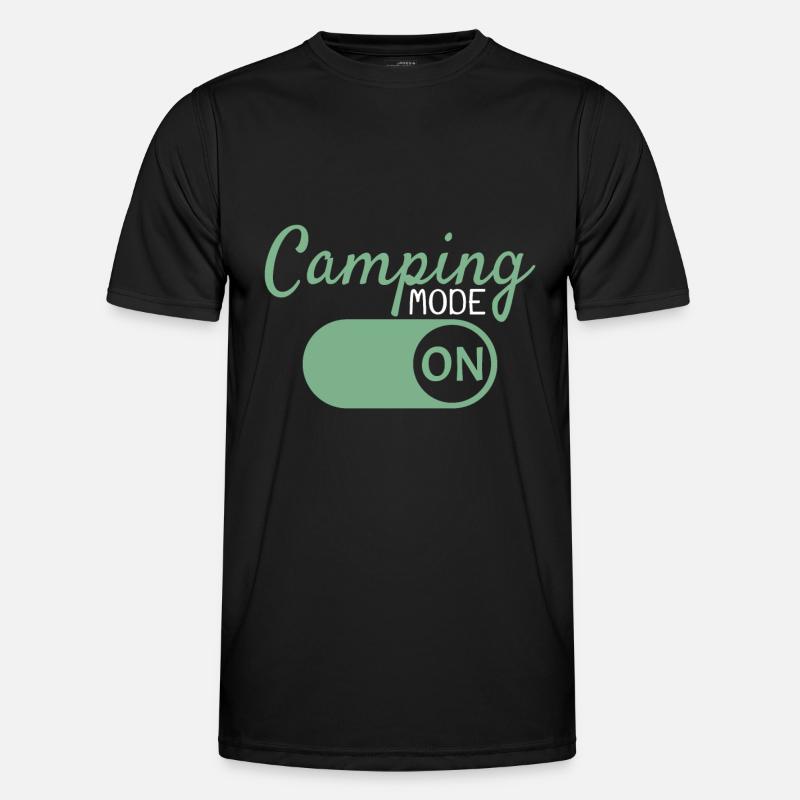 Camping Mode On T-shirt sport Homme