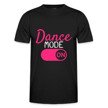 Rhythm Dancing Dance - Men's Functional T-Shirt - black - Front - AI Model Male 178 dark (178cm)