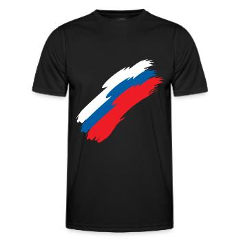 Slovenia - Men's Functional T-Shirt - black - Front - AI Model Male 178 dark (178cm)