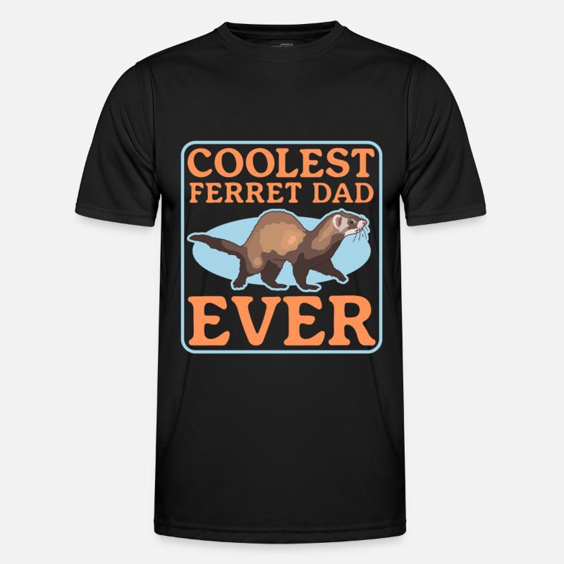 Frettchen Dad Frettchen Liebhaber Geschenk Männer Funktions-T-Shirt