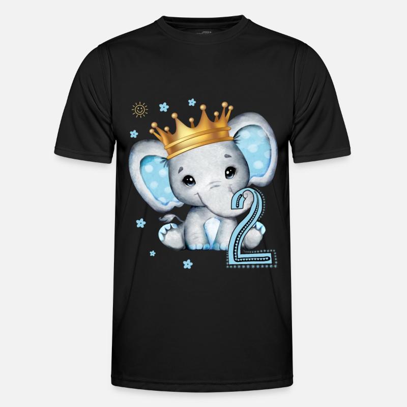 Cadeau d’anniversaire pour enfants 2 ans garçon T-shirt sport Homme