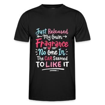 Pupsen Lustig Für Frauen - Männer Funktions-T-Shirt - Schwarz - Vorne - AI Model Male 178 dark (178cm)