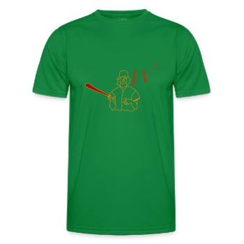 Guerriers - T-shirt sport Homme - vert - Devant - AI Model Male 178 dark (178cm)