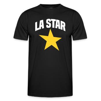 La STAR - T-shirt sport Homme - noir - Devant - AI Model Male 178 dark (178cm)