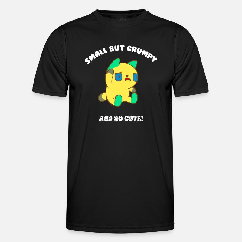 Small but grumpy - Men's Functional T-Shirt - black