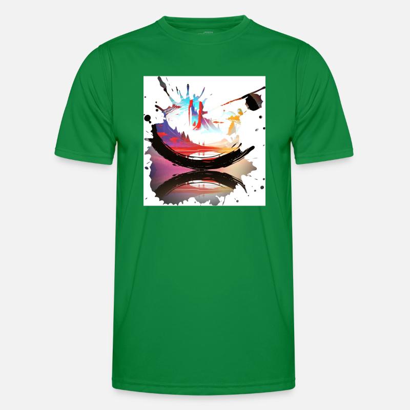 Éclabousser T-shirt sport Homme