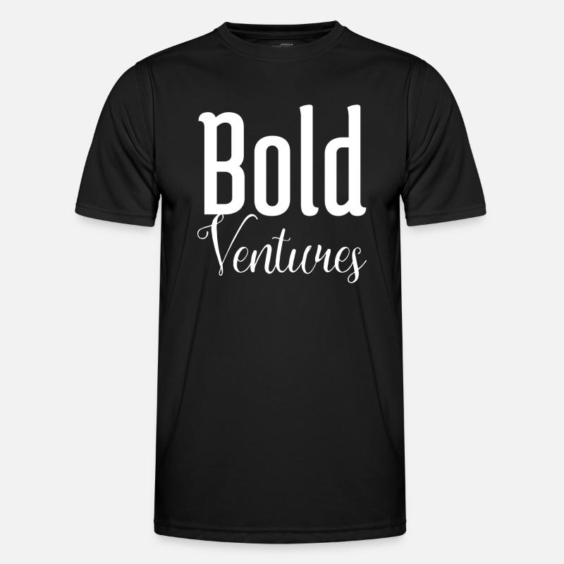 entrepreneurship skills cool statement - Men's Functional T-Shirt - black