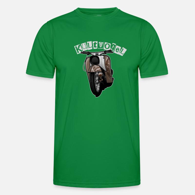 Schwalbe Tuning (yellow / rust) // Illustration Men's Functional T-Shirt