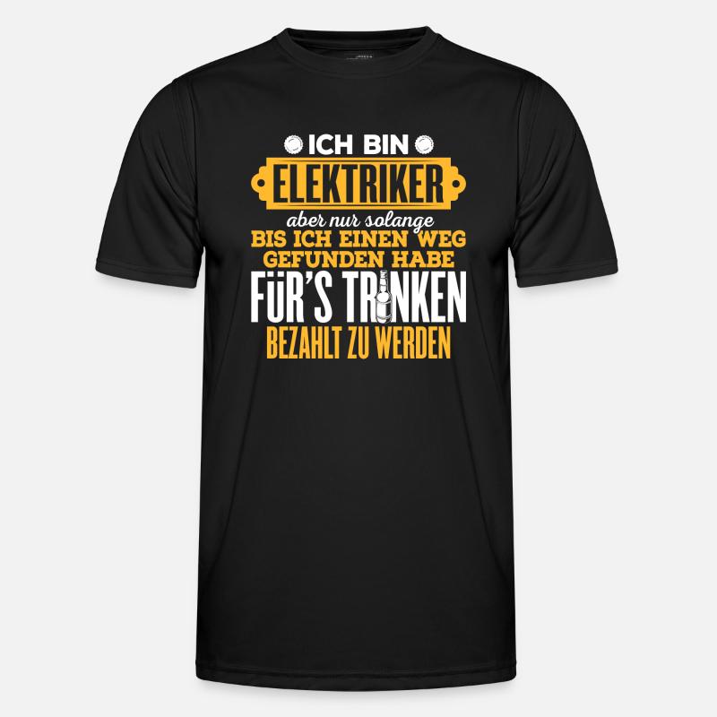 ELEKTRIKER Männer Funktions-T-Shirt