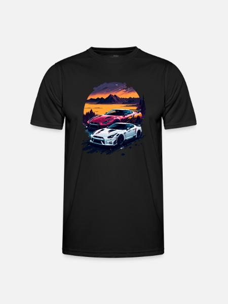 Classic sports car - Men's Functional T-Shirt - black