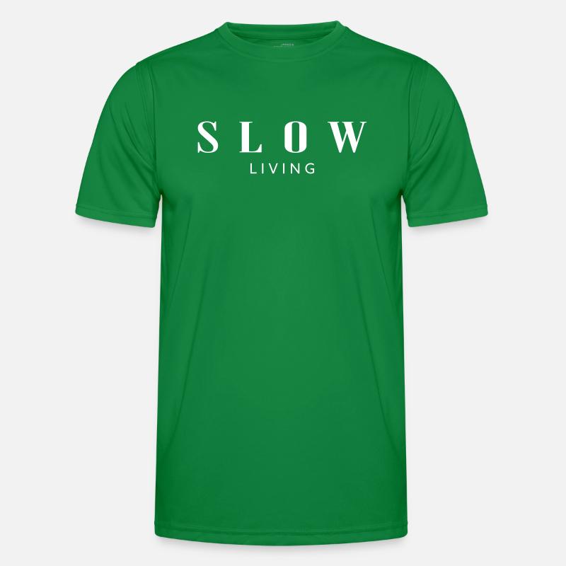 Slow Living Men's Functional T-Shirt