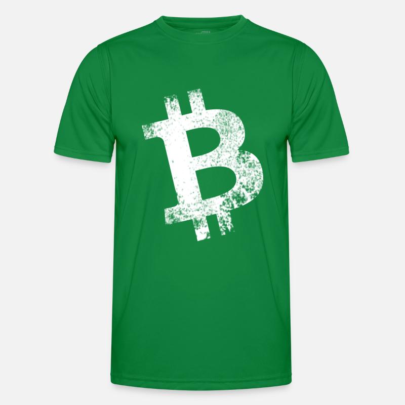 Bitcoin Crypto Men's Functional T-Shirt
