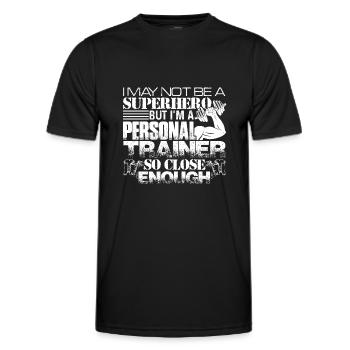 Personal Trainer I'm A Personal Trainer - Men's Functional T-Shirt - black - Front - AI Model Male 178 dark (178cm)