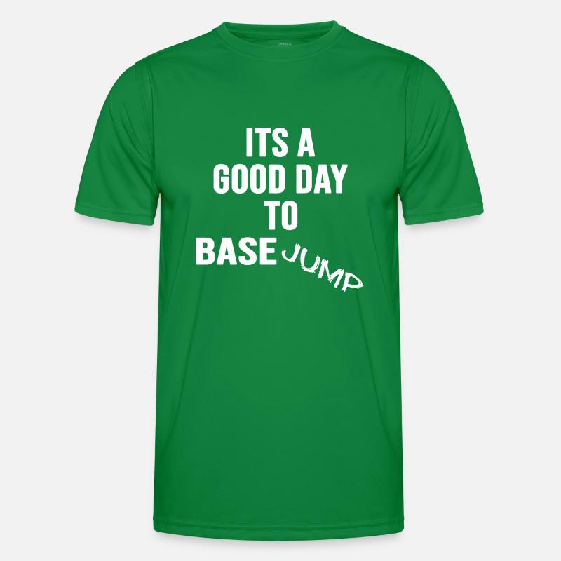 BASEJUMP base jumping Basejumper Wingman Men's Functional T-Shirt