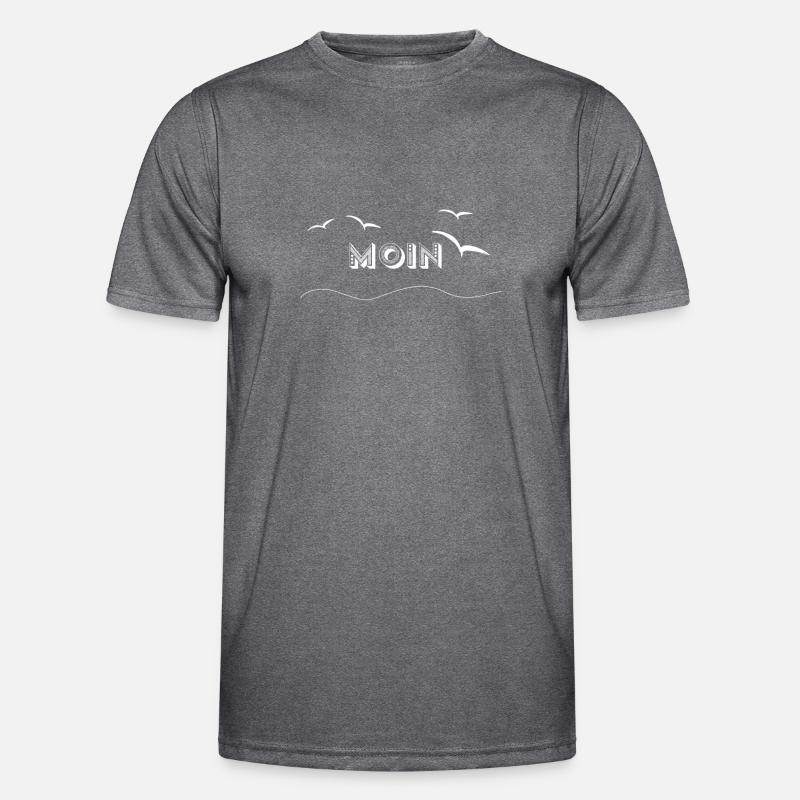 Moin Möwen Männer Funktions-T-Shirt
