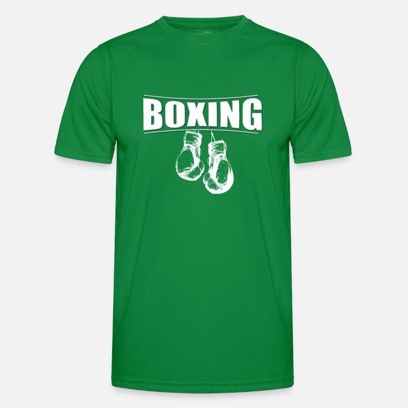 Boxe avec des gants T-shirt sport Homme