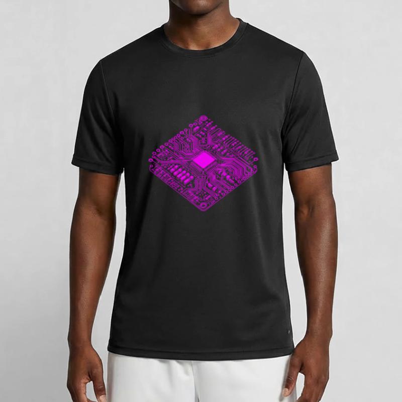 Anatomical CPU & PCB - Cool Computer Scientists Men's Functional T-Shirt