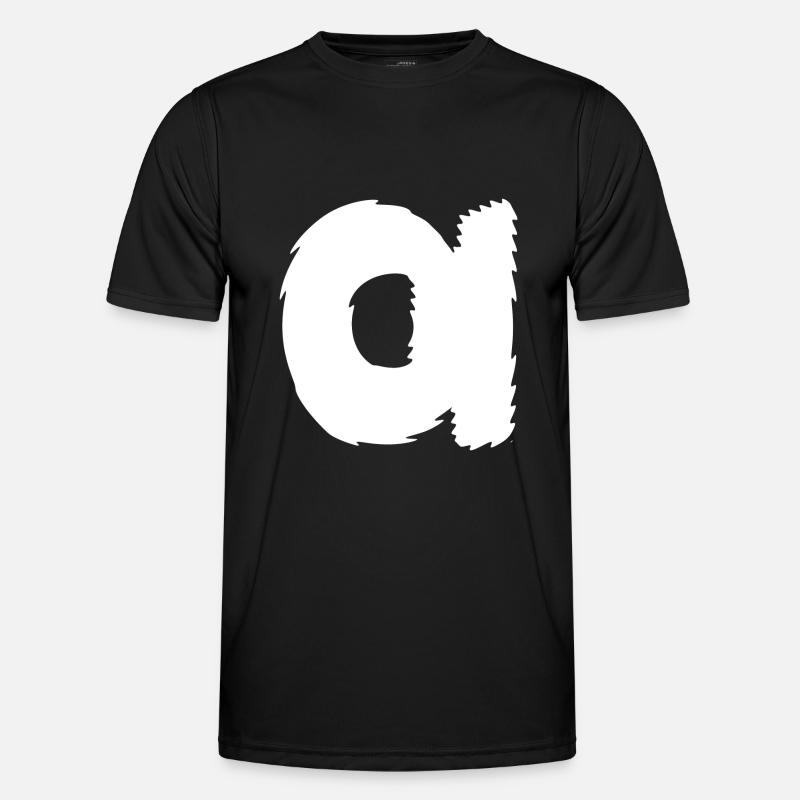 Alpha | | icon Greek alphabet - Men's Functional T-Shirt - black