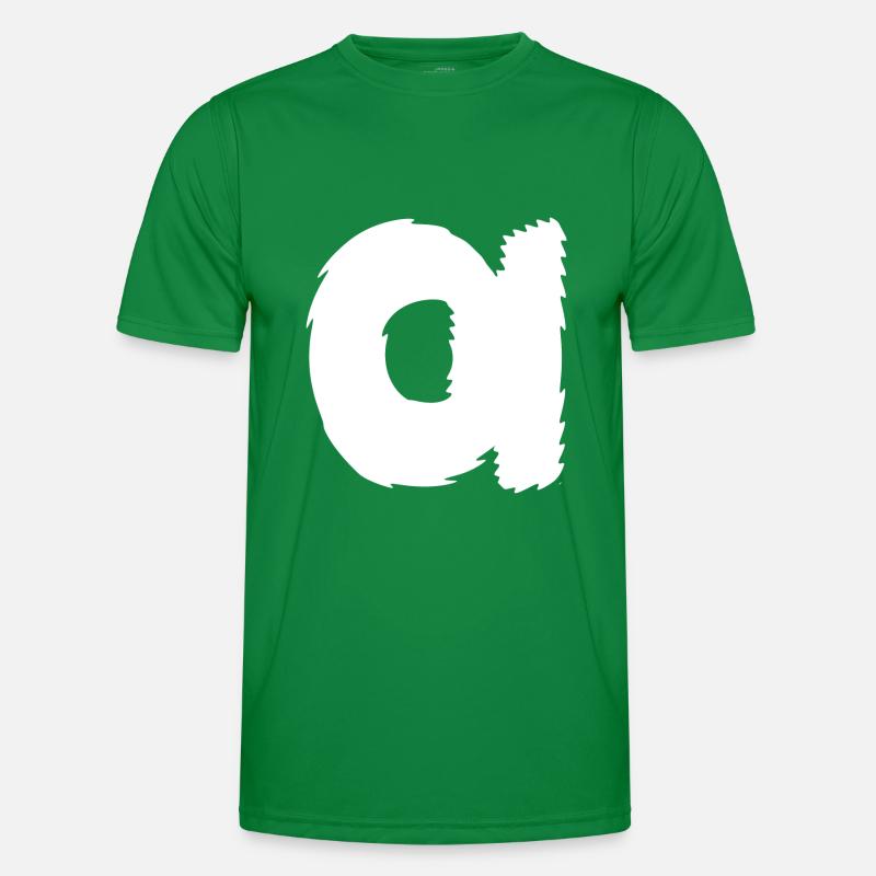 Alpha | Symbol | griechisches Alphabet Männer Funktions-T-Shirt