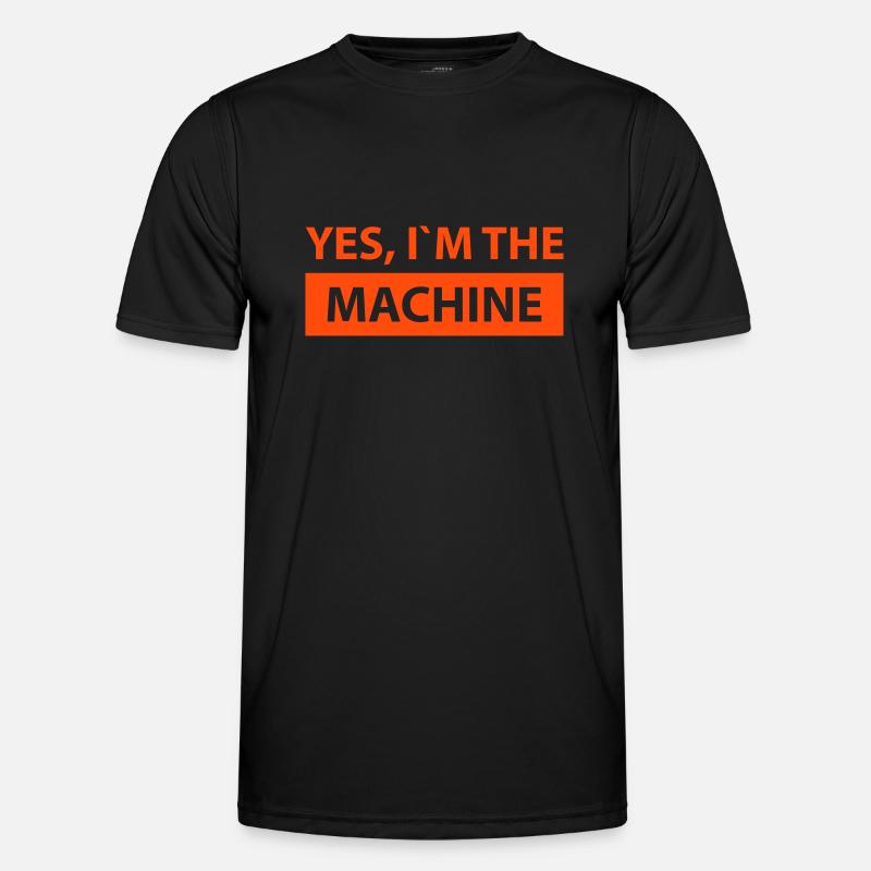 yes i´m the machine Men's Functional T-Shirt