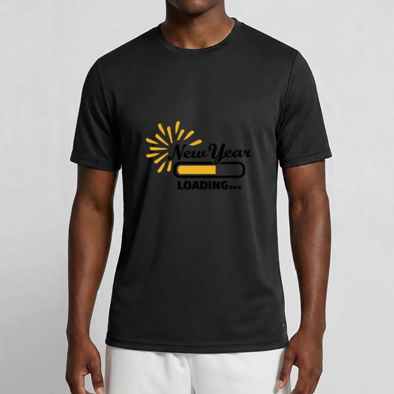 New Year Loading Men's Functional T-Shirt