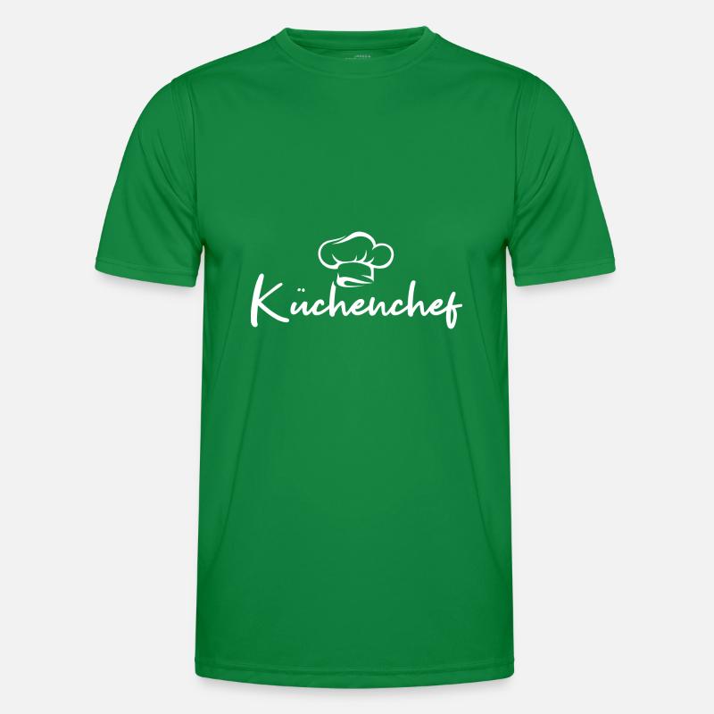 Küchenchef Bester Koch Geschenk Männer Männer Funktions-T-Shirt