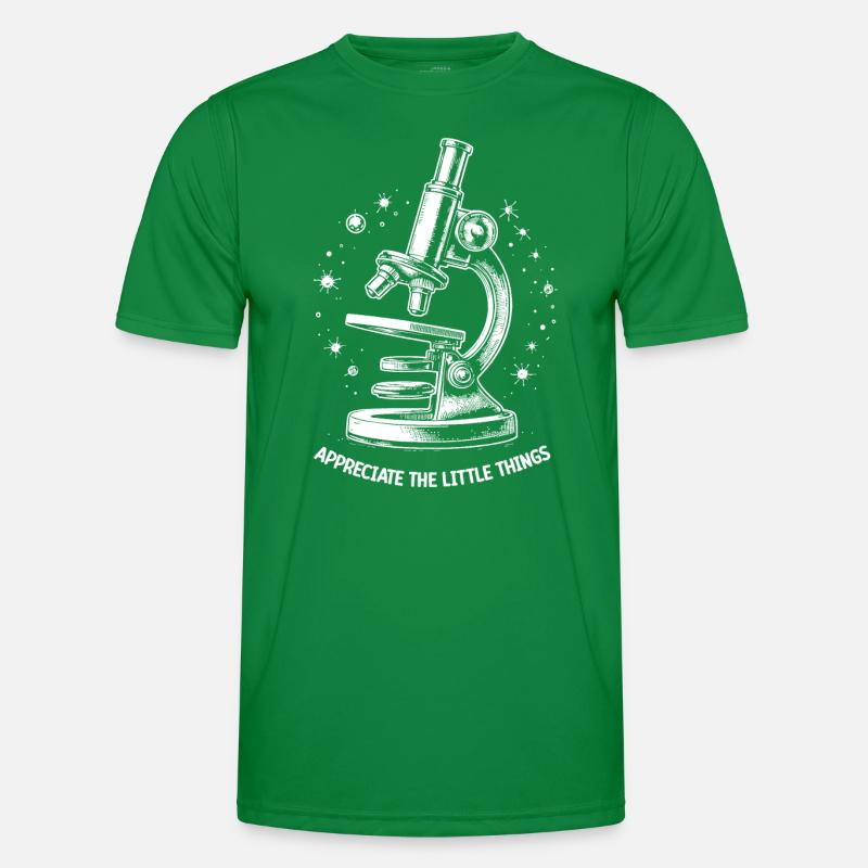 Microscope Men's Functional T-Shirt