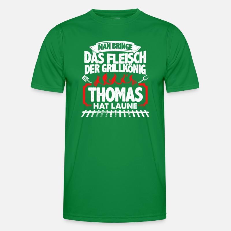 THOMAS - Grill Männer Funktions-T-Shirt