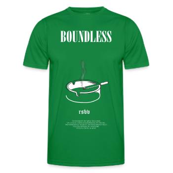 Boundless Tee - Männer Funktions-T-Shirt - Kelly Green - Vorne - AI Model Male 178 dark (178cm)