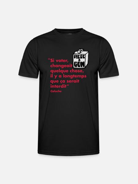 Citation - T-shirt sport Homme - noir