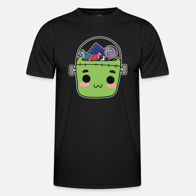 Süßes oder Saures Süßigkeiten - Männer Funktions-T-Shirt - Schwarz