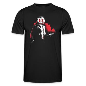 Basketball Dollar Game - Männer Funktions-T-Shirt - Schwarz - Vorne - AI Model Male 178 dark (178cm)