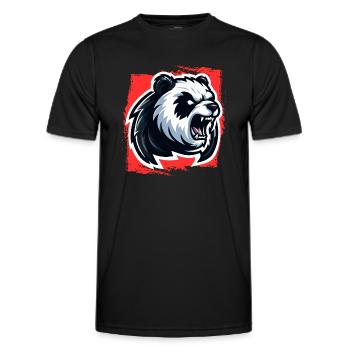 Mad Panda - Men's Functional T-Shirt - black - Front - AI Model Male 178 dark (178cm)